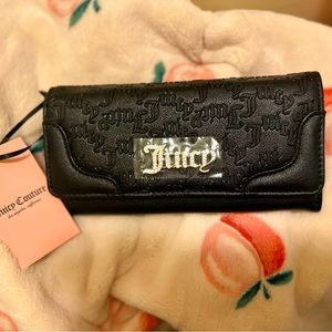 Juicy Couture Long Black Wallet
